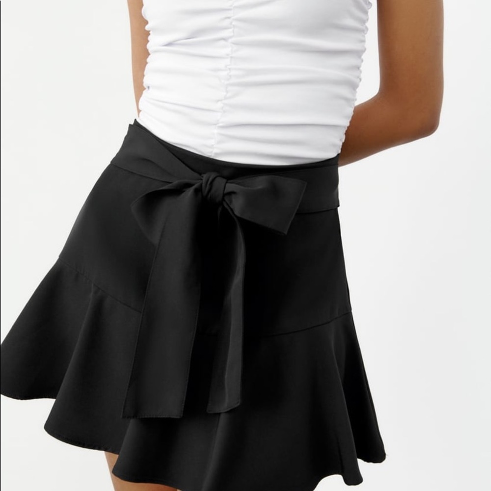 Zara black skort